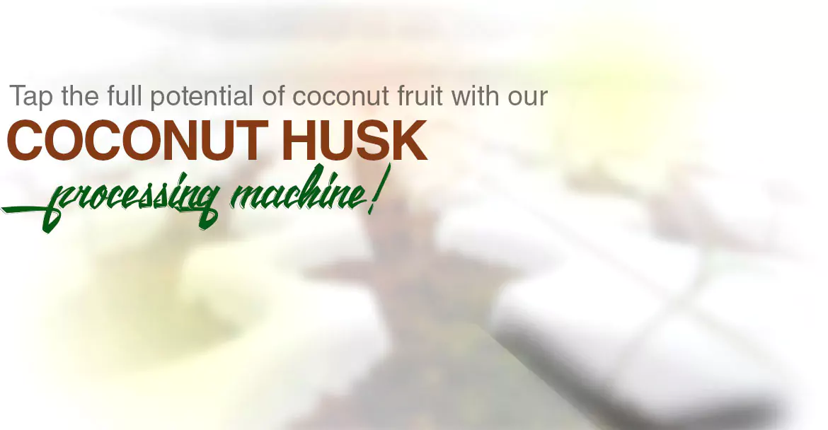 Coconut Husk Processing 